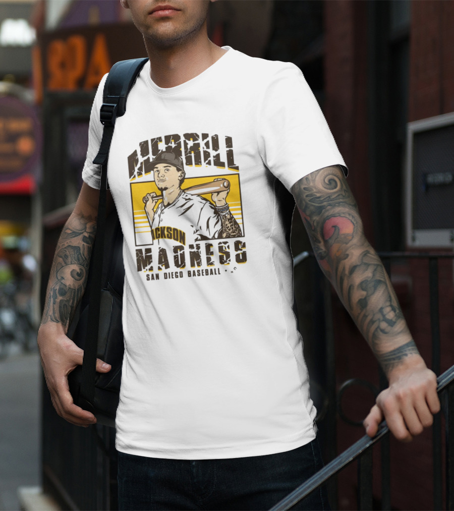 Jackson Merrill Madness San Diego Baseball T-Shirt