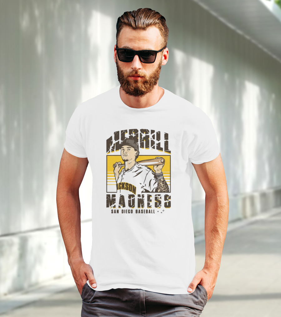 Jackson Merrill Madness San Diego Baseball T-Shirt