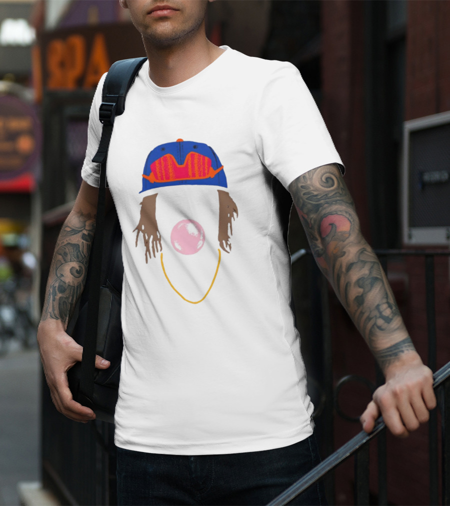 NY LA We Gotta Believe Styling With Cap And Bubblegum T-Shirt