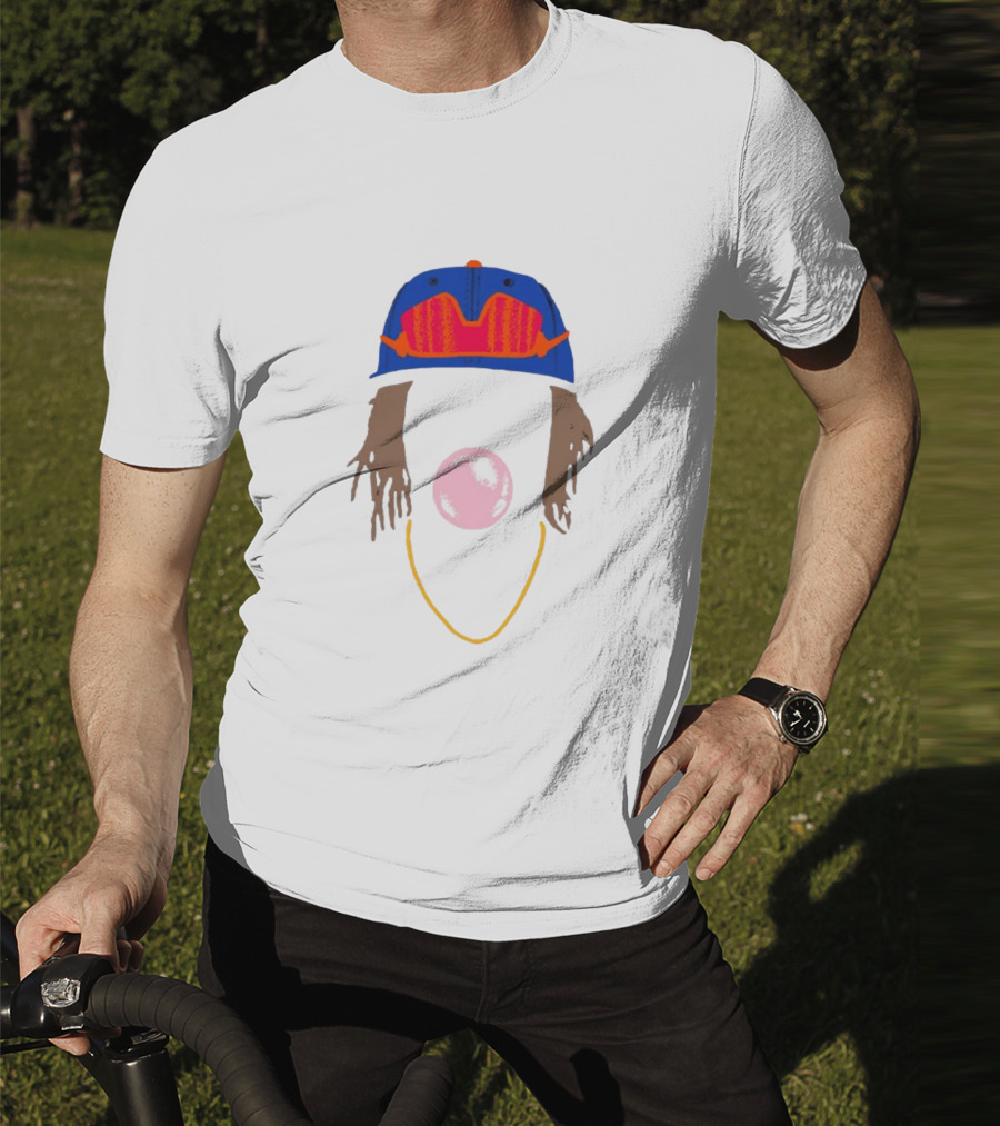 NY LA We Gotta Believe Styling With Cap And Bubblegum T-Shirt