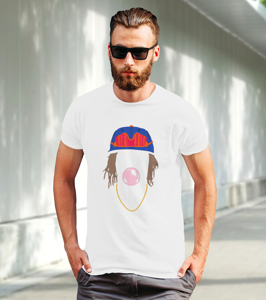 NY LA We Gotta Believe Styling With Cap And Bubblegum T-Shirt