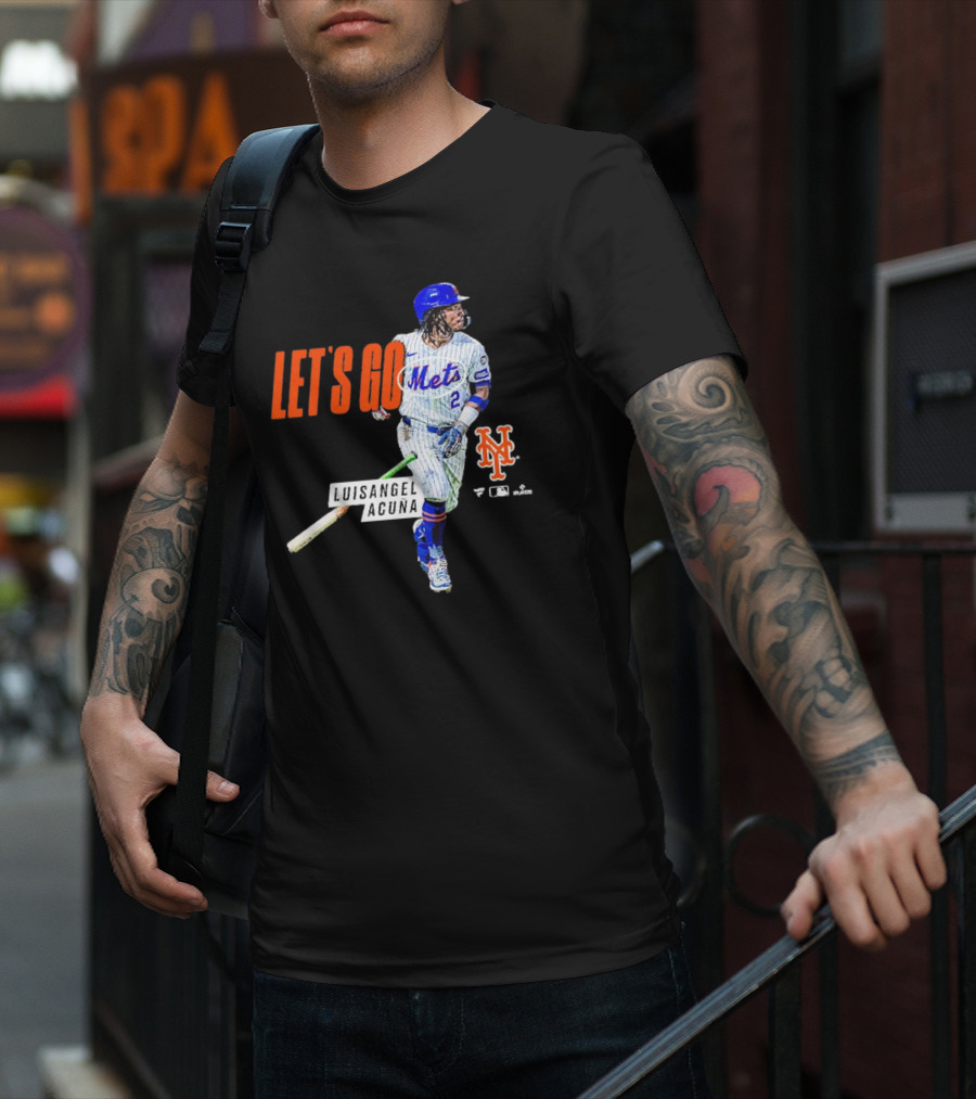 Let's Go Mets Luisangel Acuña First Home Run T-Shirt