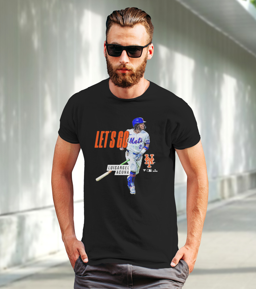 Let's Go Mets Luisangel Acuña First Home Run T-Shirt