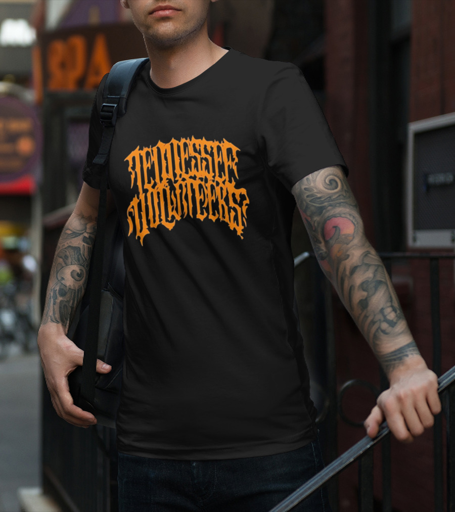 Tennessee Volunteers Metal Style T-Shirt