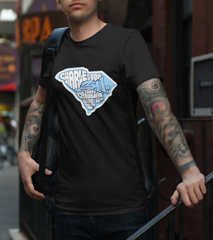 311 Charleston South Carolina August 13 T-Shirt