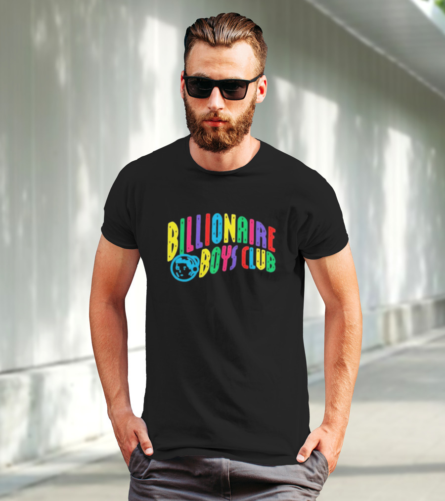 Billionaire Boys Club Kids Colorful Arch Logo With Astronaut T-Shirt