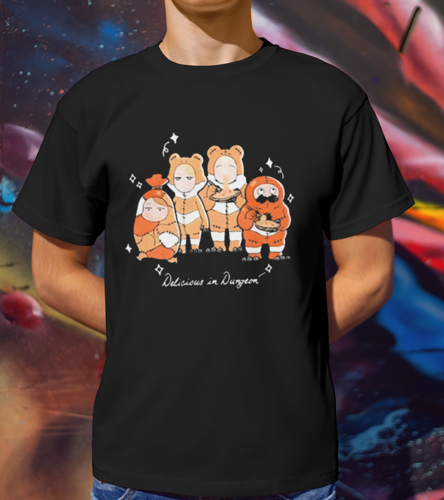 Delicious In Dungeon Characters In Cute Animal Suits T-Shirt