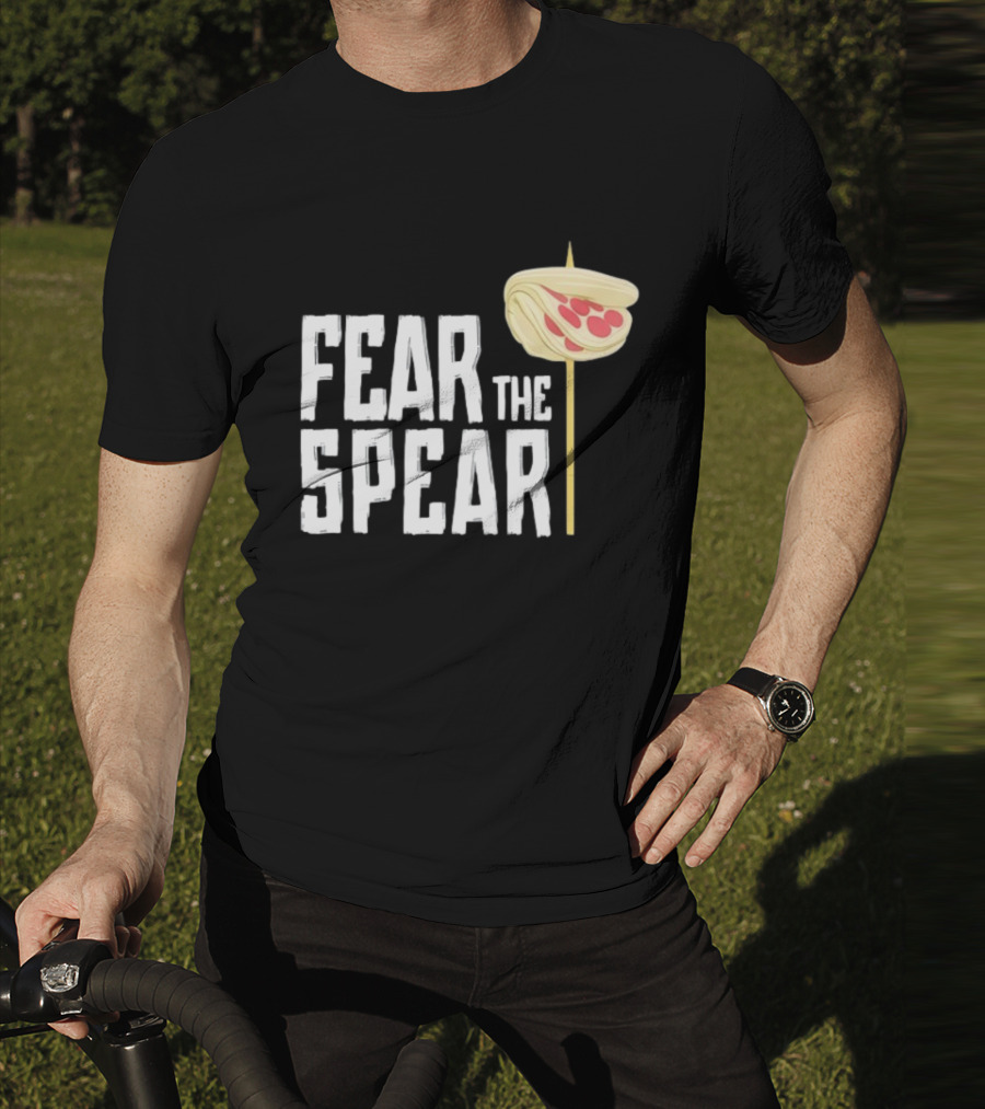 Detroit Tigers Fear The Spear Pizza T-Shirt