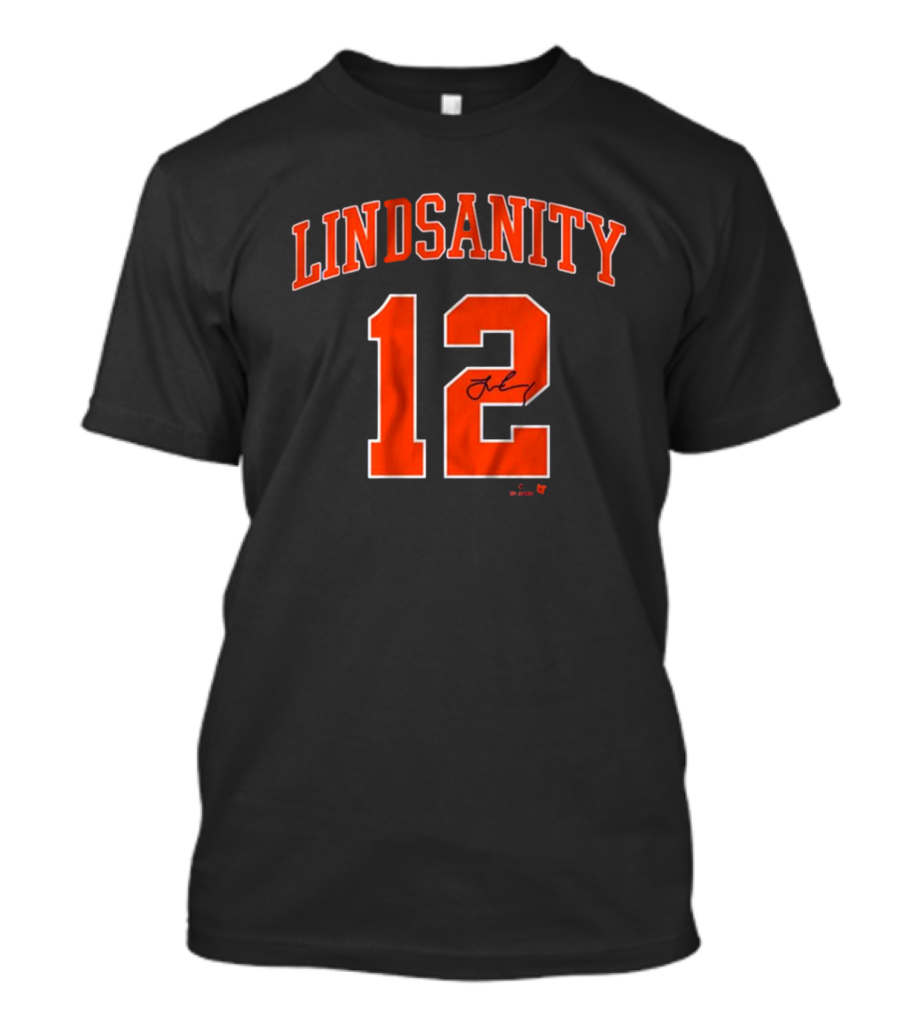 Francisco Lindor Lindsanity 12 Signature New York Mets MLB T-Shirt
