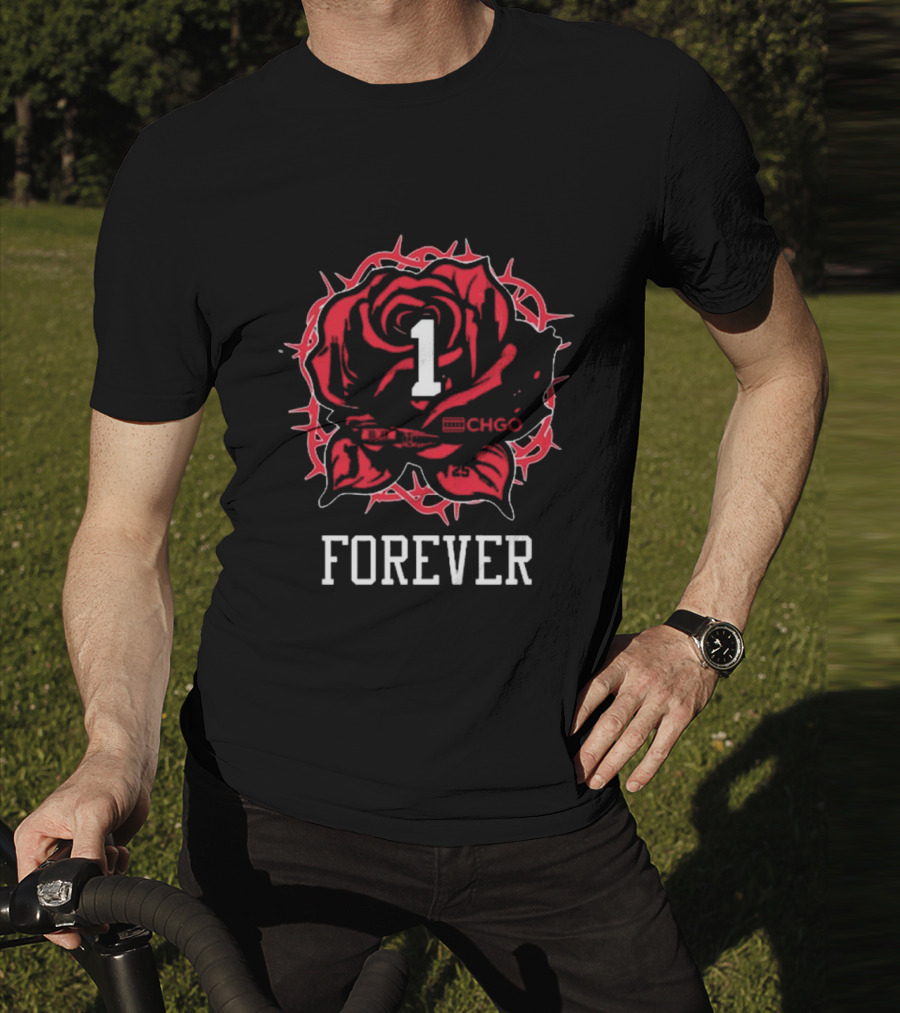 CHGO Chicago Bulls Rose 1 Forever T-Shirt
