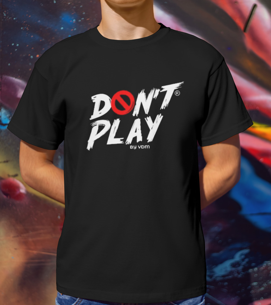DON'T Symbol Red Circle Slash By VDM T-Shirt