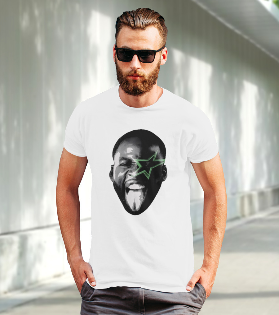 Money 23 Green Star Face T-Shirt