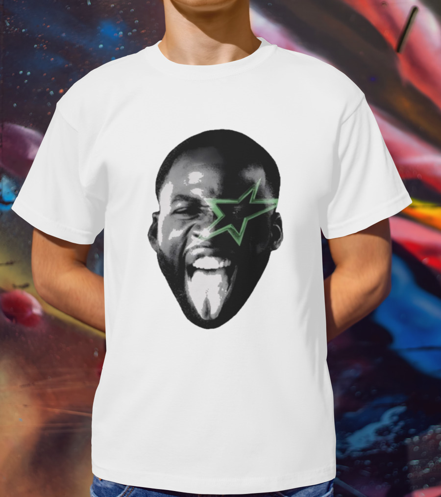 Money 23 Green Star Face T-Shirt