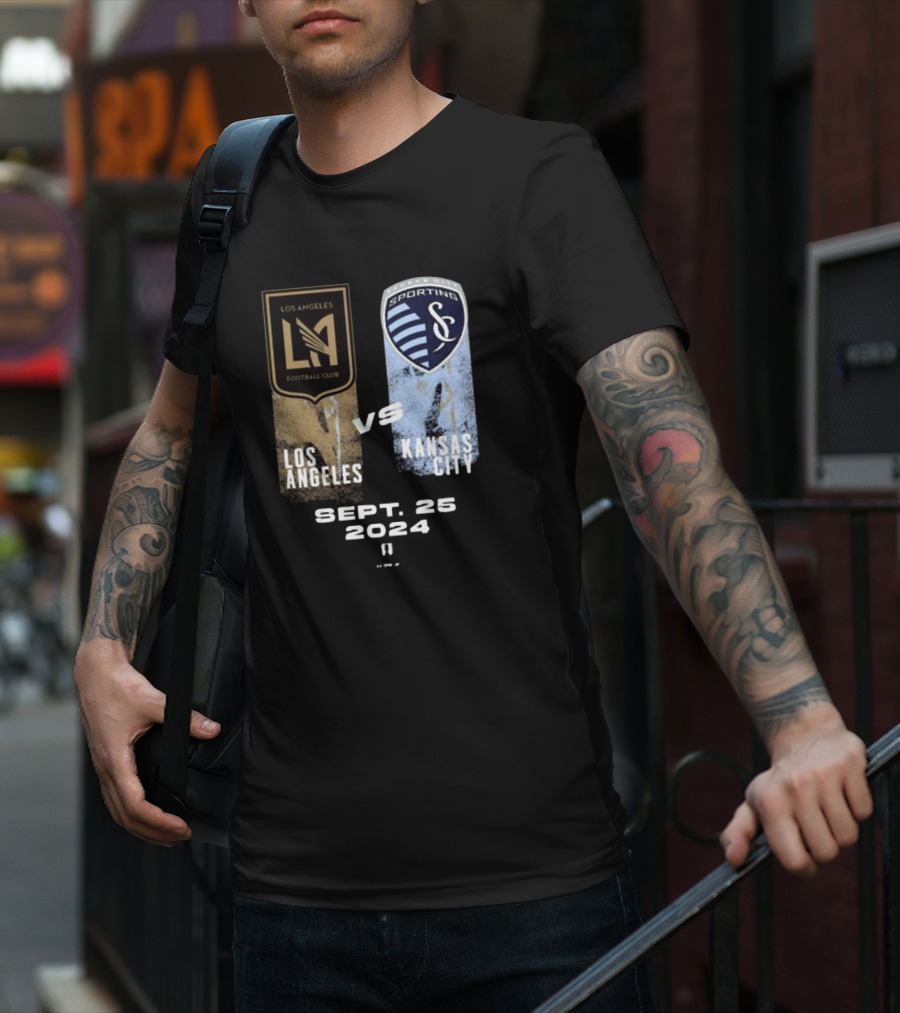 U.S. Open Cup Los Angeles Football Club Vs. Sporting Kansas City Sept 25 T-Shirt