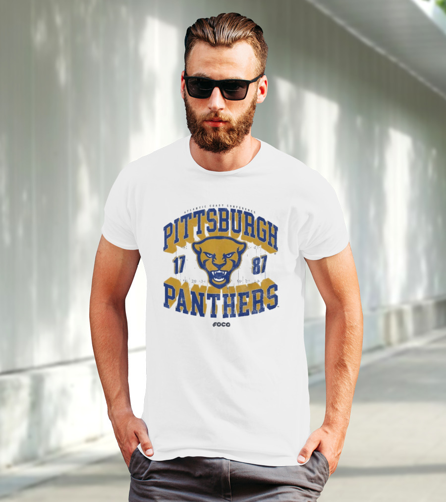 Pittsburgh Panthers 1787 Vintage Atlantic Coast Conference T-Shirt