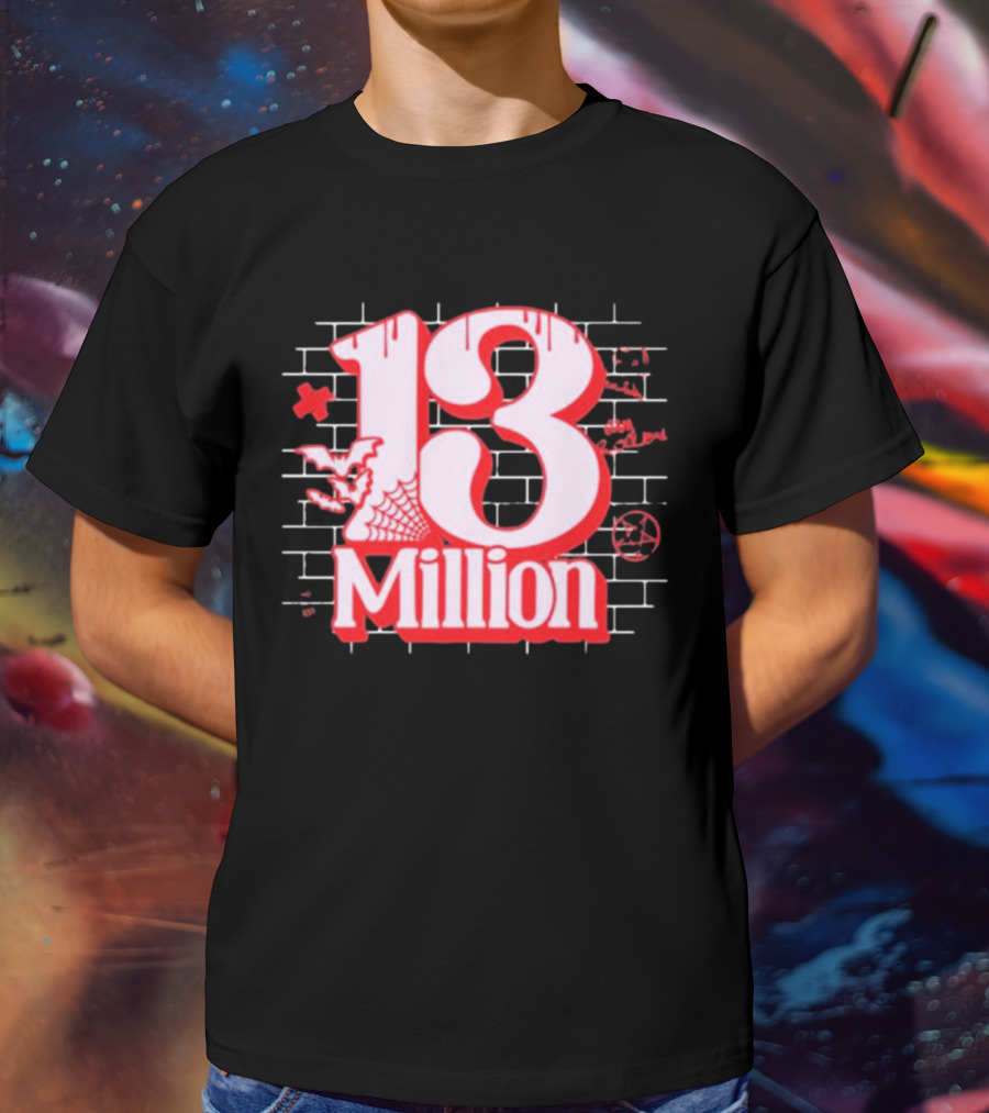 Xplr 13 Million Bat And Cobweb T-Shirt