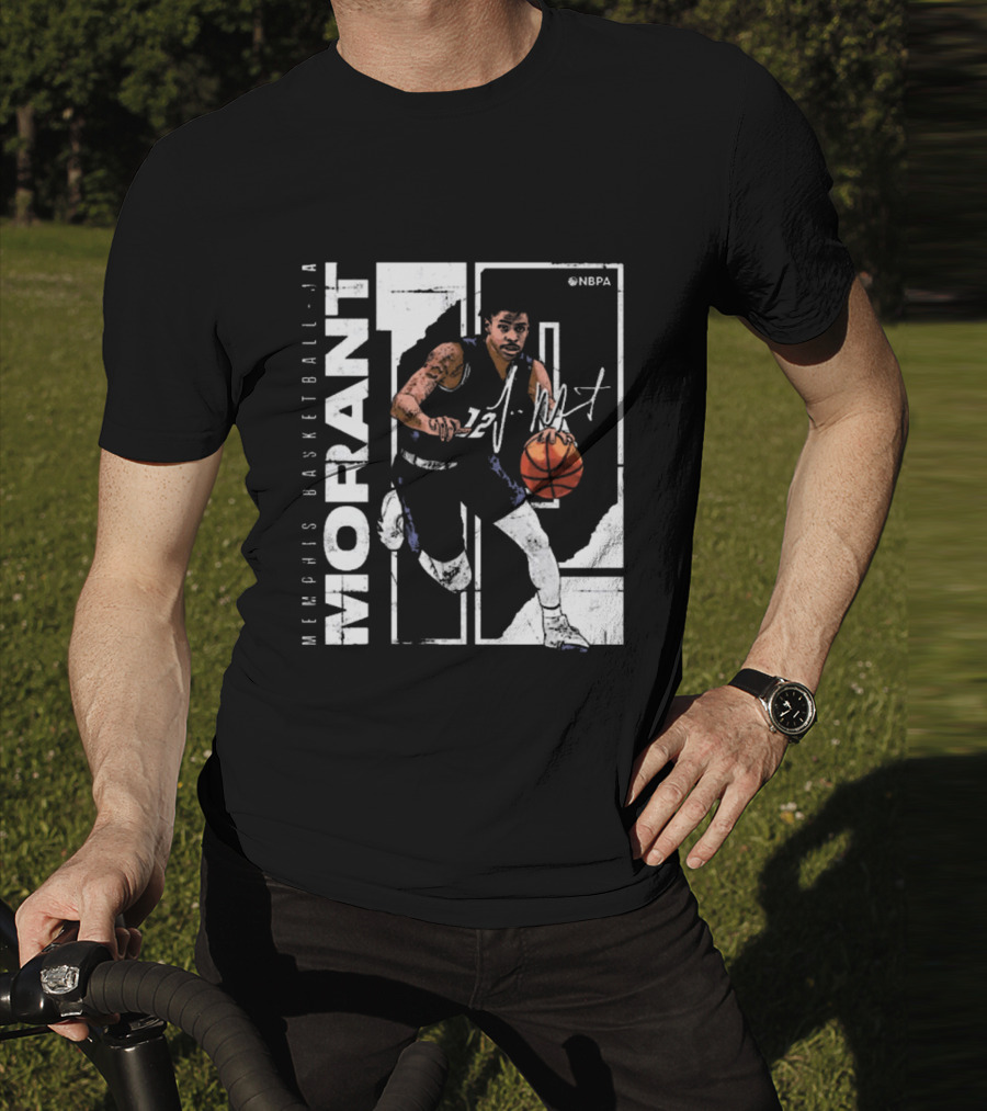 Ja Morant Memphis Basketball NBPA Signature Morant 12 T-Shirt