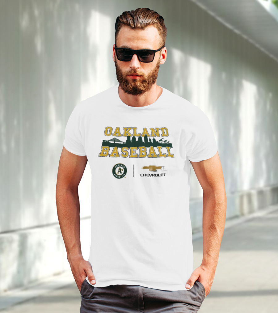 Oakland Baseball A's Chevrolet T-Shirt