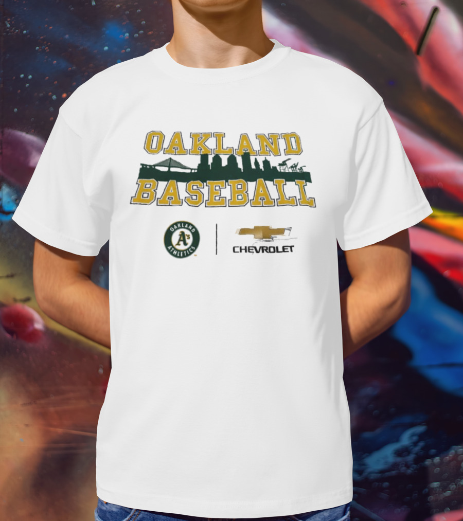 Oakland Baseball A's Chevrolet T-Shirt