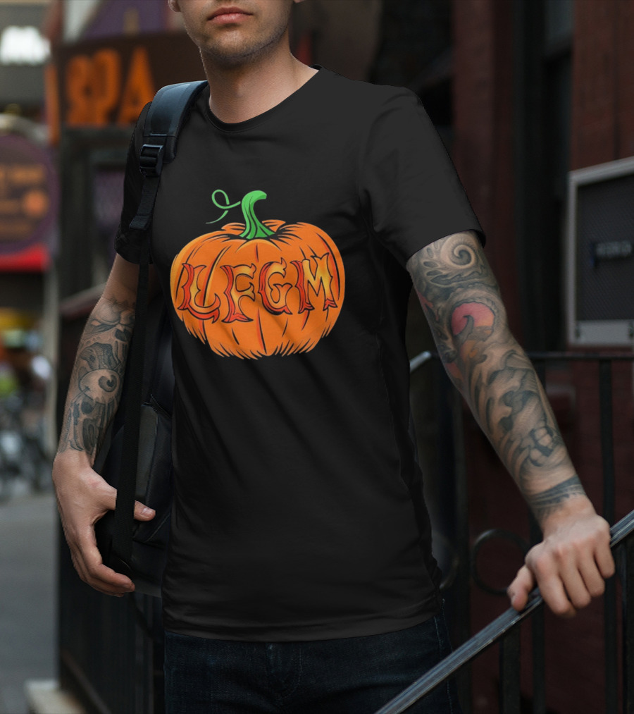 New York Mets LFGM Rally Gourd Pumpkin T-Shirt
