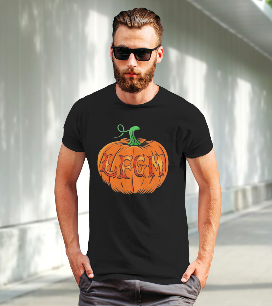 New York Mets LFGM Rally Gourd Pumpkin T-Shirt