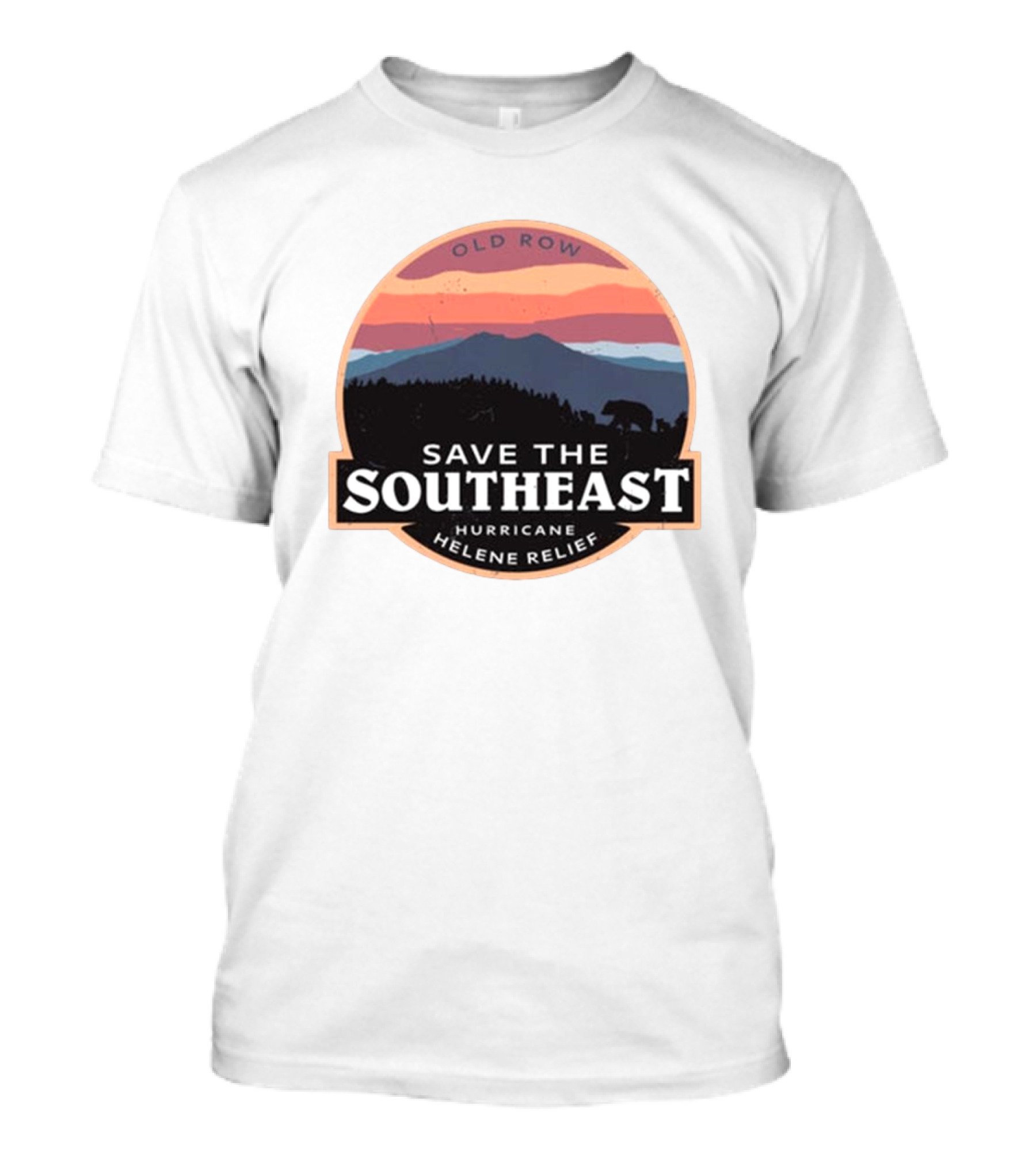 Old Row Save The Southeast Hurricane Helene Relief T-Shirt