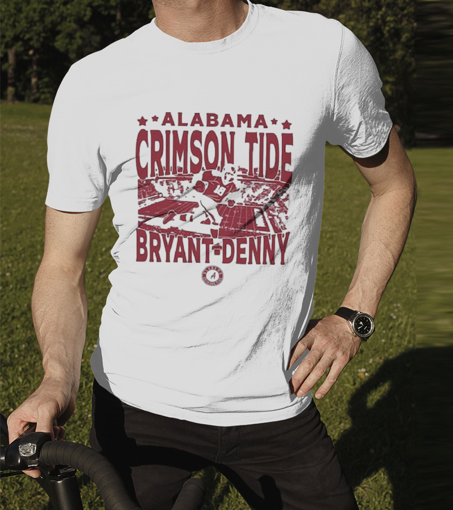 Alabama Crimson Tide Bryant Denny Stadium Vintage Football Gameday T-Shirt