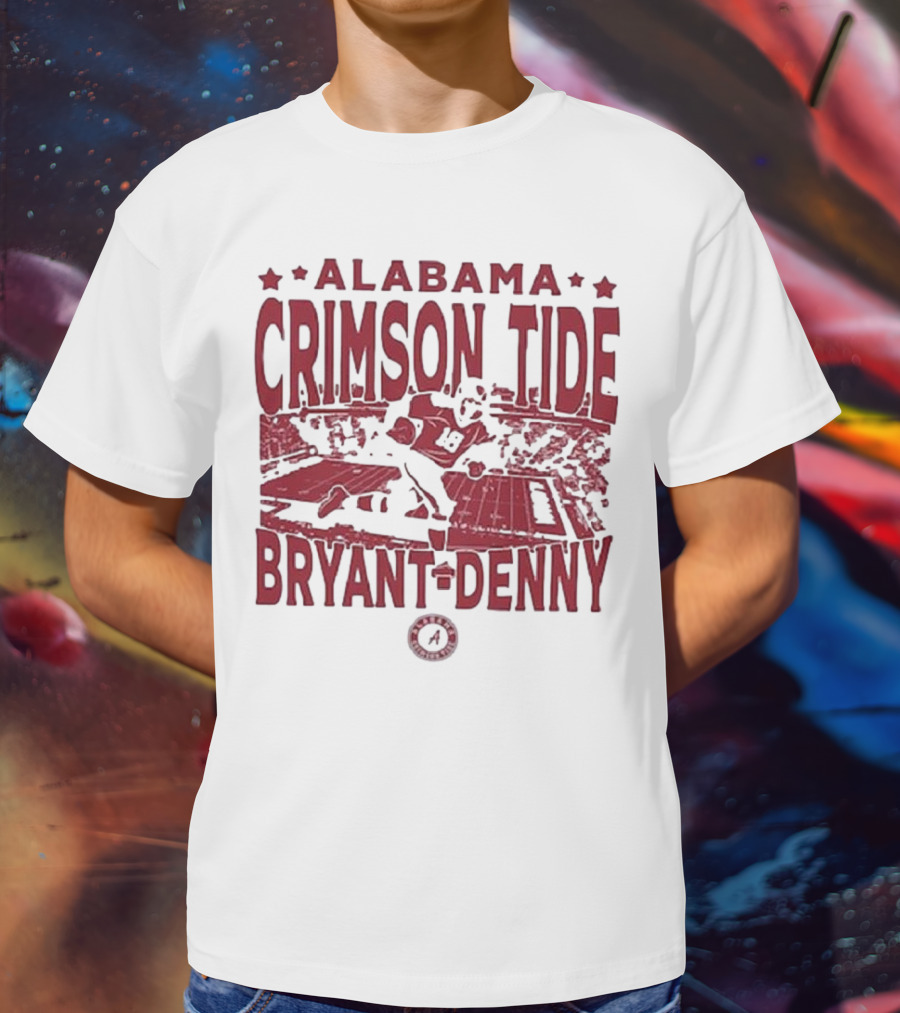 Alabama Crimson Tide Bryant Denny Stadium Vintage Football Gameday T-Shirt