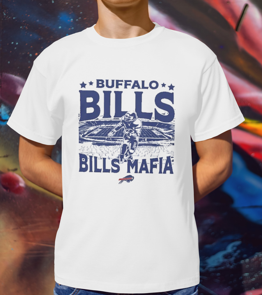 Buffalo Bills Bills Mafia Vintage Stadium Football Gameday T-Shirt
