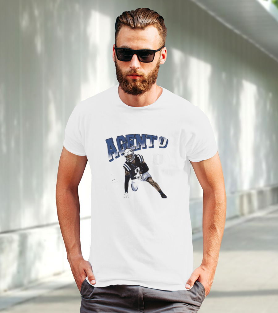 Chandler Rivers Agent 0 Duke Blue Devils Signature Player T-Shirt