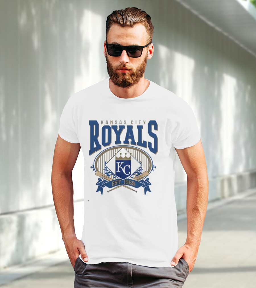 Kansas City Royals Est 1969 KC Baseball T-Shirt