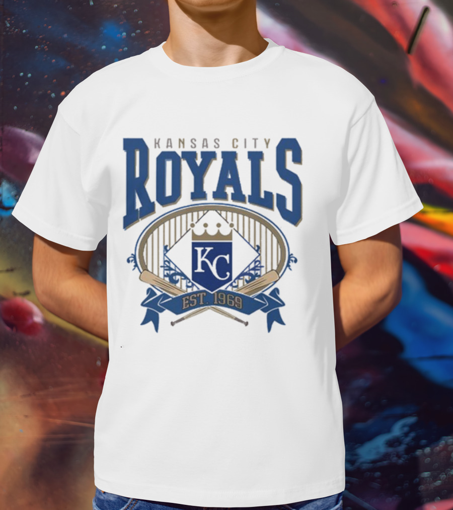 Kansas City Royals Est 1969 KC Baseball T-Shirt
