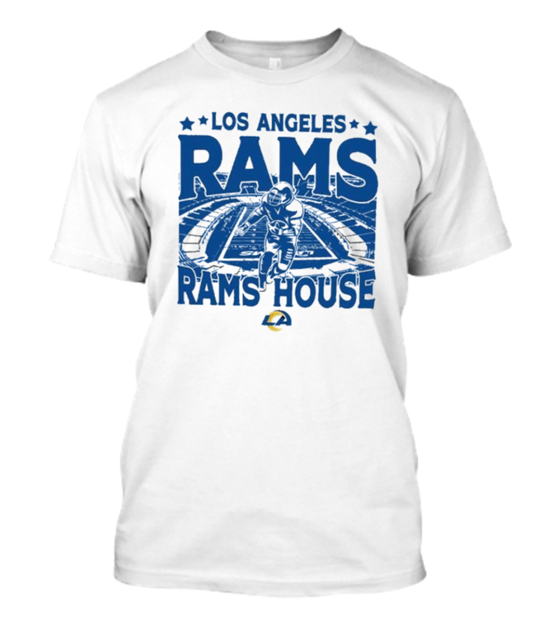 Los Angeles Rams Rams House Vintage Stadium Gameday T-Shirt