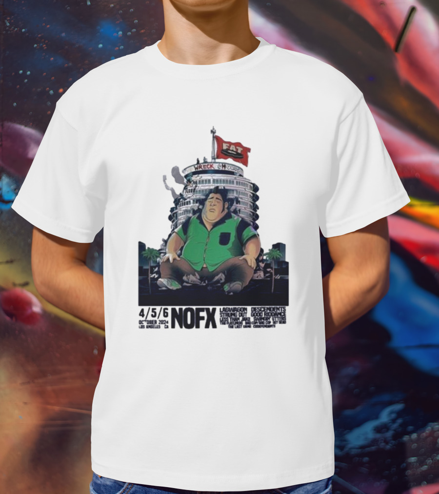 NOFX Fat Wreck Los Angeles October 4-5-6 T-Shirt