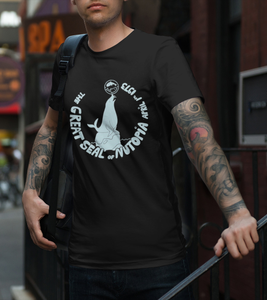 The Great Seal Of Nutopia April 1 1973 T-Shirt