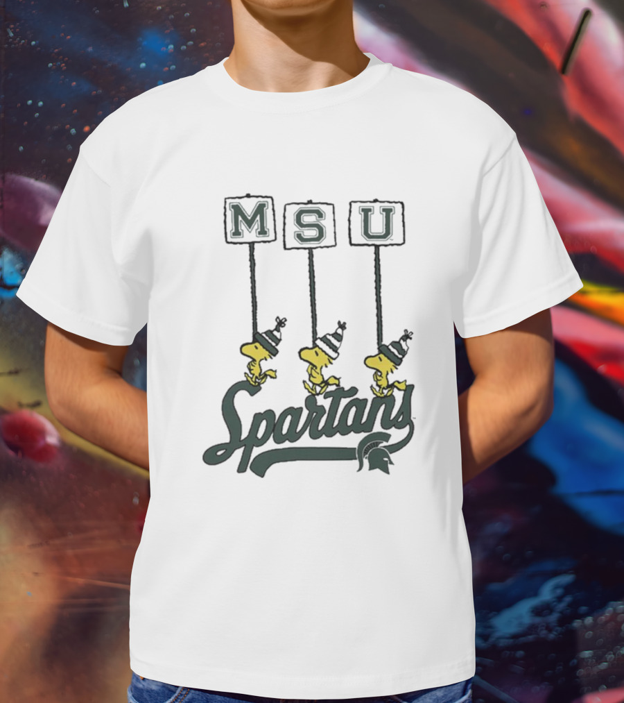 Peanuts X MSU Spartans Game Day T-Shirt