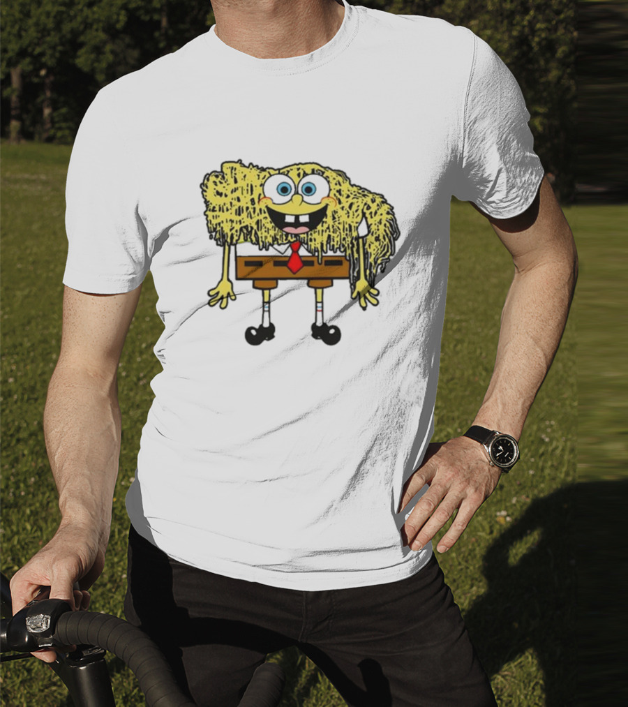 SpongeBob Dripping Goo Sanguisugabogg Show The Filmore In NOLA T-Shirt