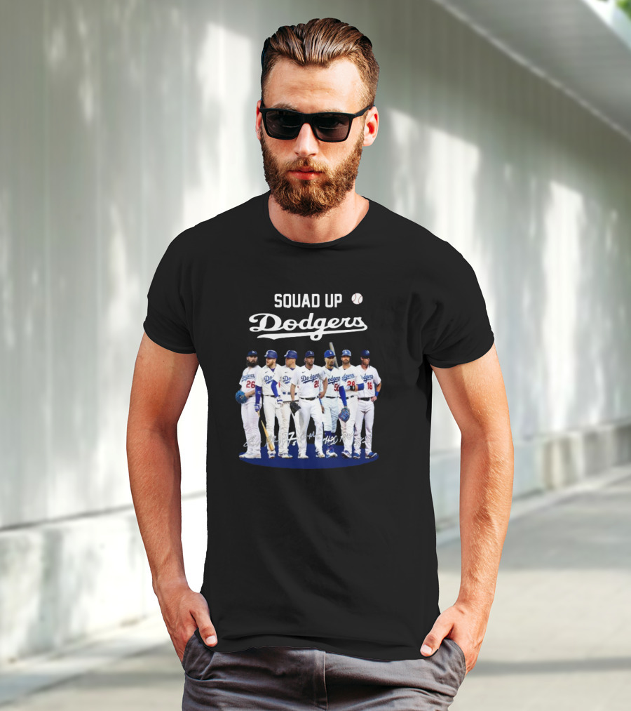 Squad Up Dodgers Los Angeles MLB Team T-Shirt
