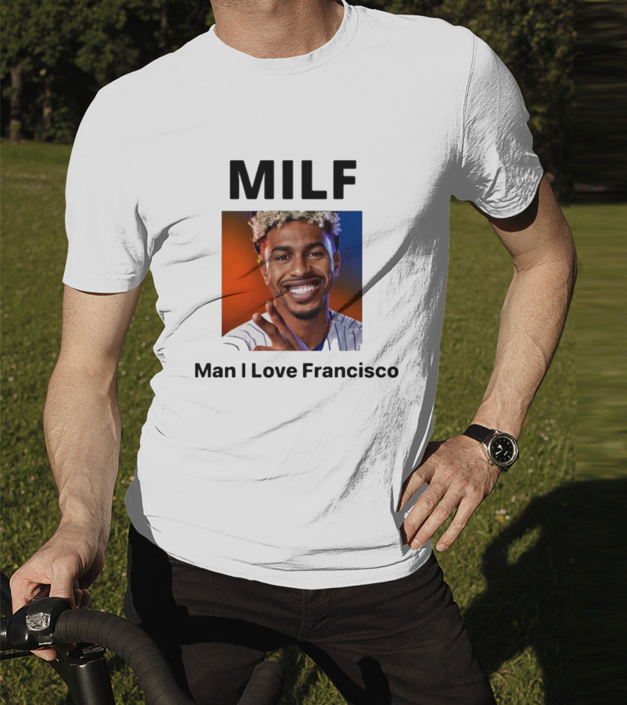 MILF Man I Love Francisco Lindor MLB New York Mets T-Shirt