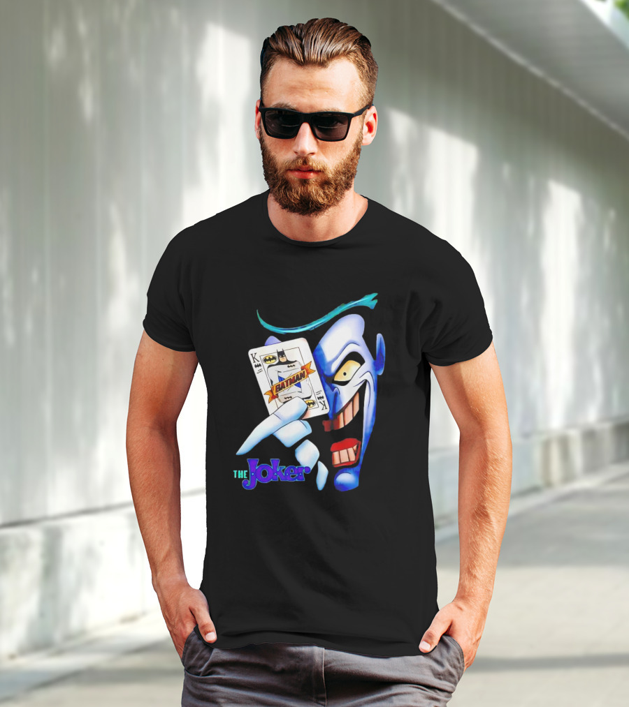 The Joker Batman Card Face T-Shirt