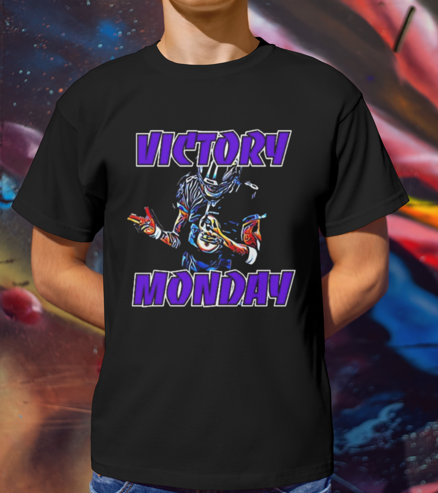 Victory Monday Baltimore Ravens NFL Football T-Shirt
