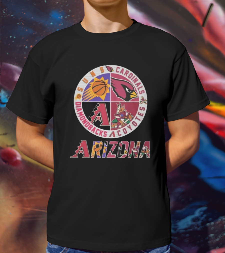 Arizona Suns Cardinals Diamondbacks Coyotes T-Shirt