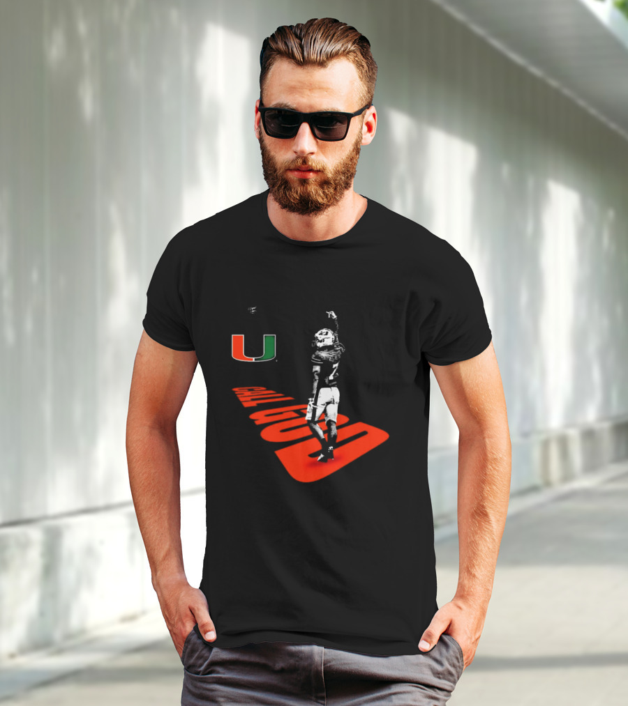 Dyme Lyfe NIL Xavier Restrepo Miami Hurricanes Call God U T-Shirt