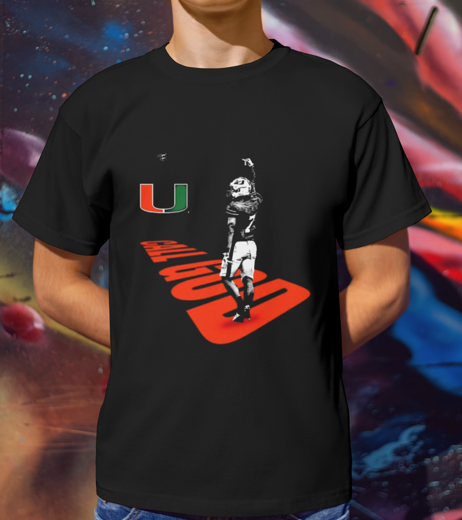 Dyme Lyfe NIL Xavier Restrepo Miami Hurricanes Call God U T-Shirt