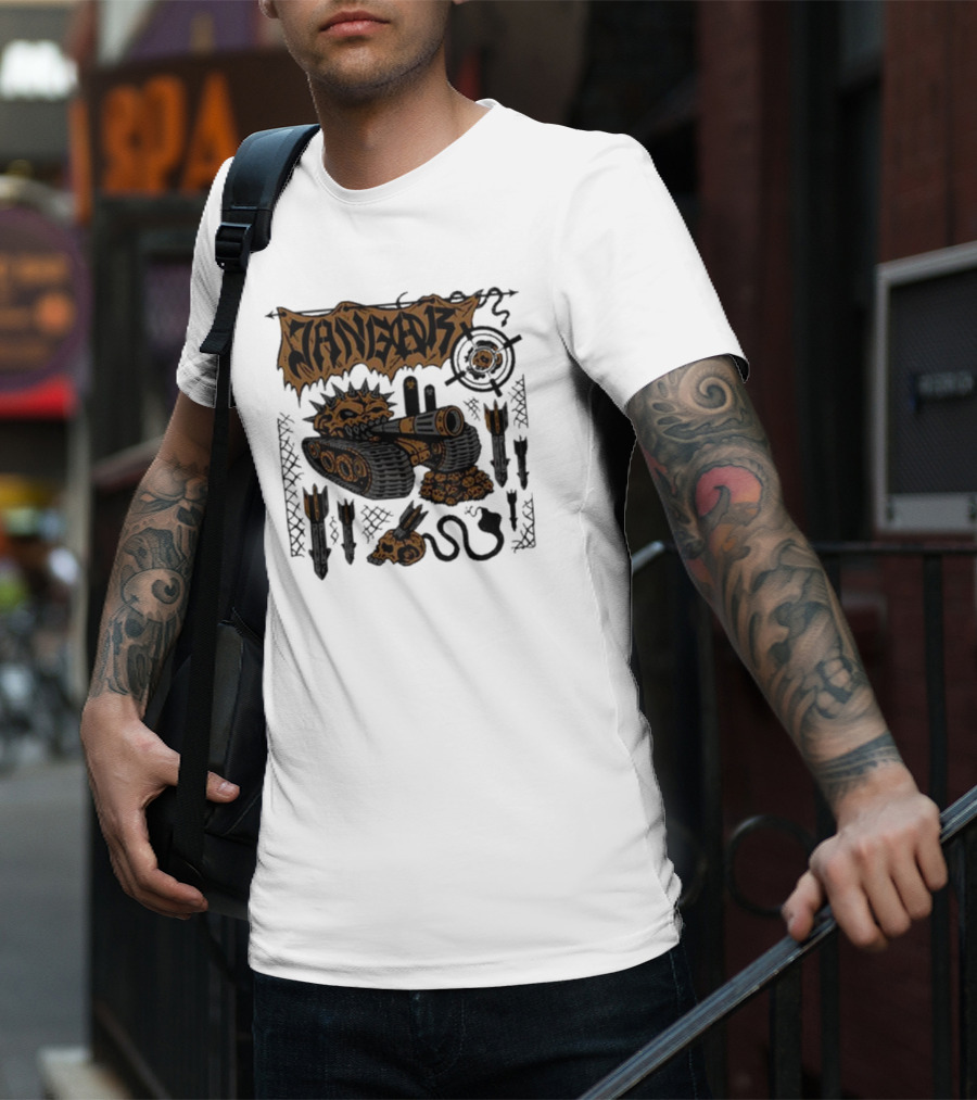 Jangar Demagog Heavy Metal Tank Skull T-Shirt