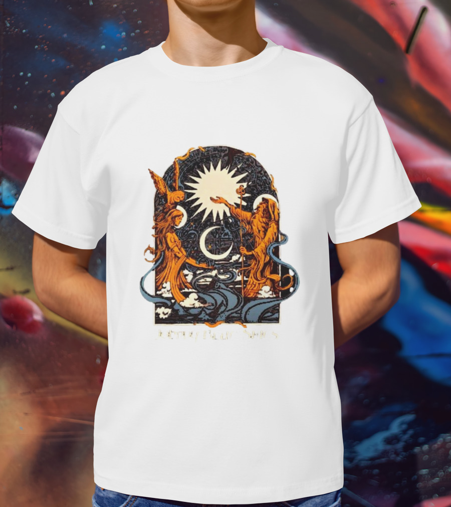 Johnny Blue Skies Celestial Figures Fall Tour T-Shirt