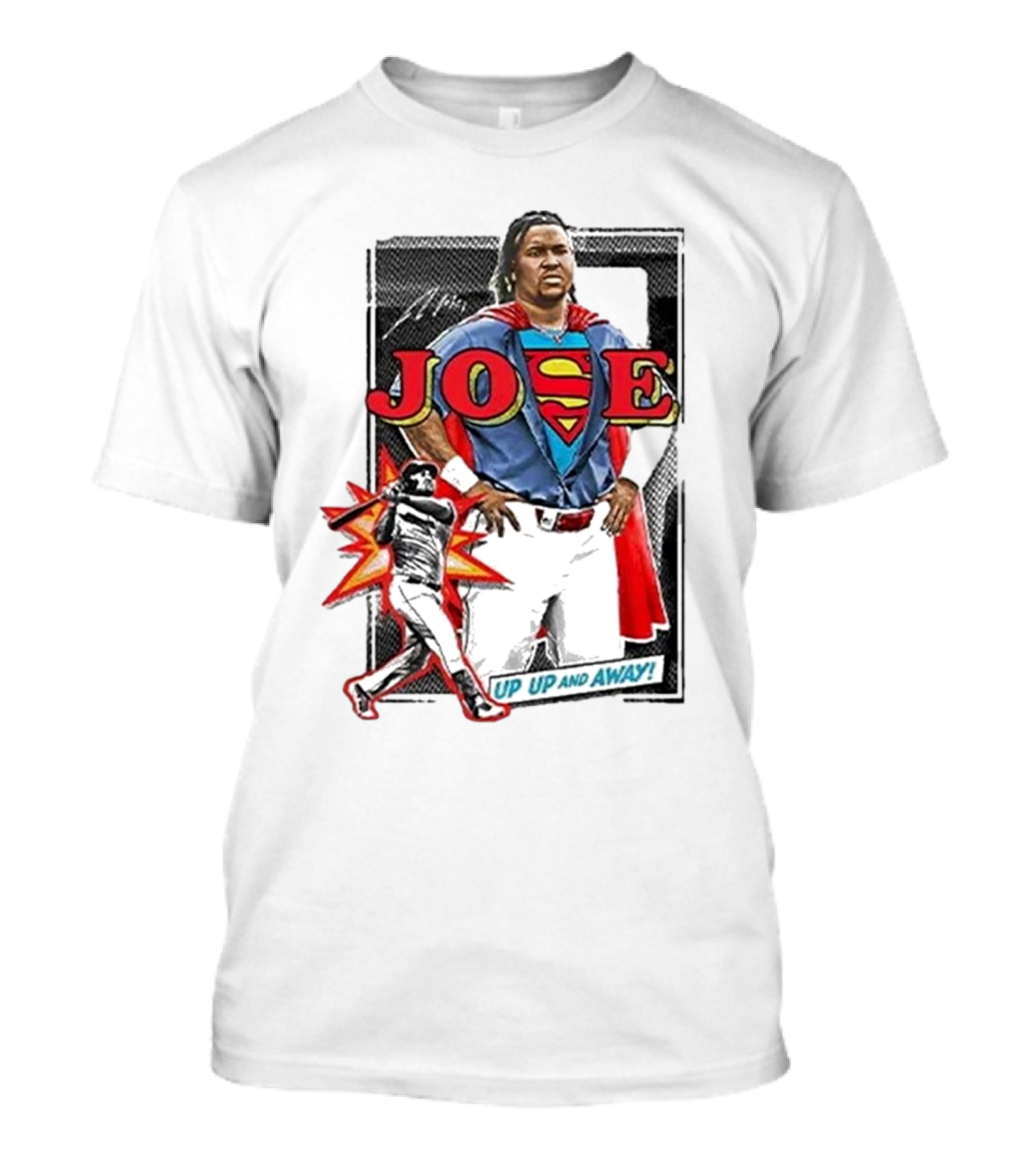 Joe Superman Up Up And Away Jose Ramirez T-Shirt