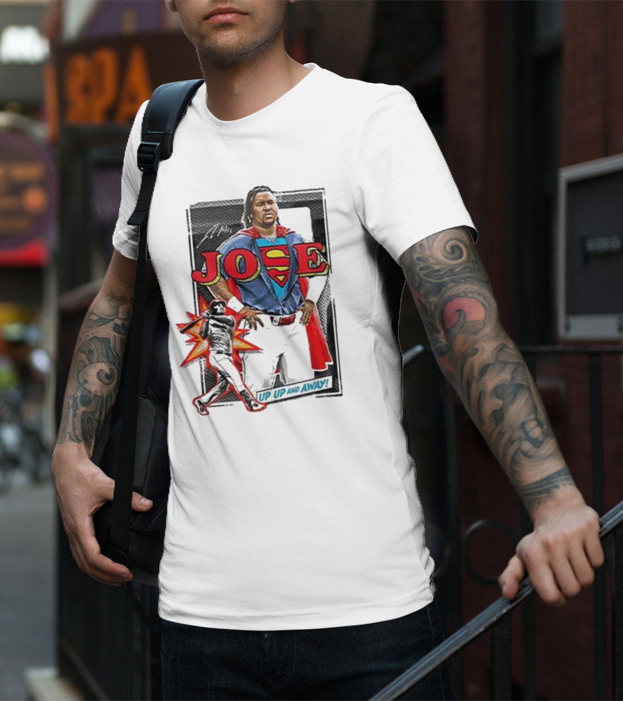 Joe Superman Up Up And Away Jose Ramirez T-Shirt