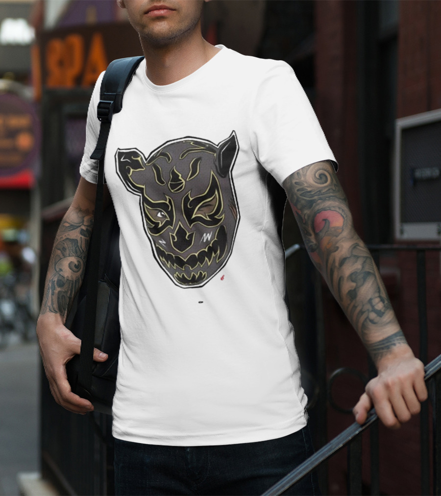 Lee Moriarty Mask Tiger T-Shirt