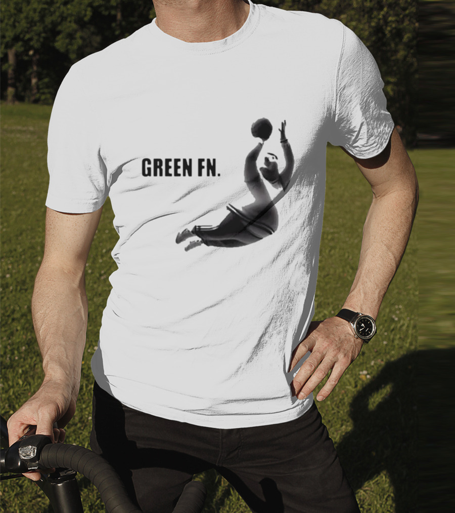 Green Fn Peter Griffin Basketball Dunking T-Shirt